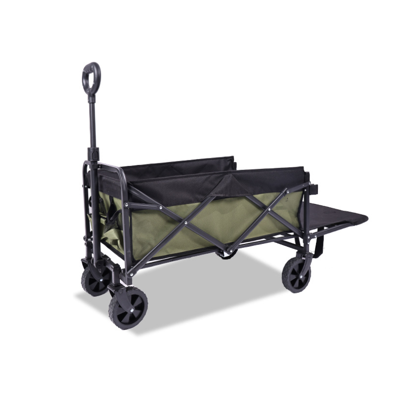 Outdoor Camping Trolley - รถเข็นอเนกประสงค์สำหรับเด็ก ใช้ได้ทั้งในสวนสาธารณะและกลางแจ้ง พกพาสะดวก มีล้อ 4 ล้อ