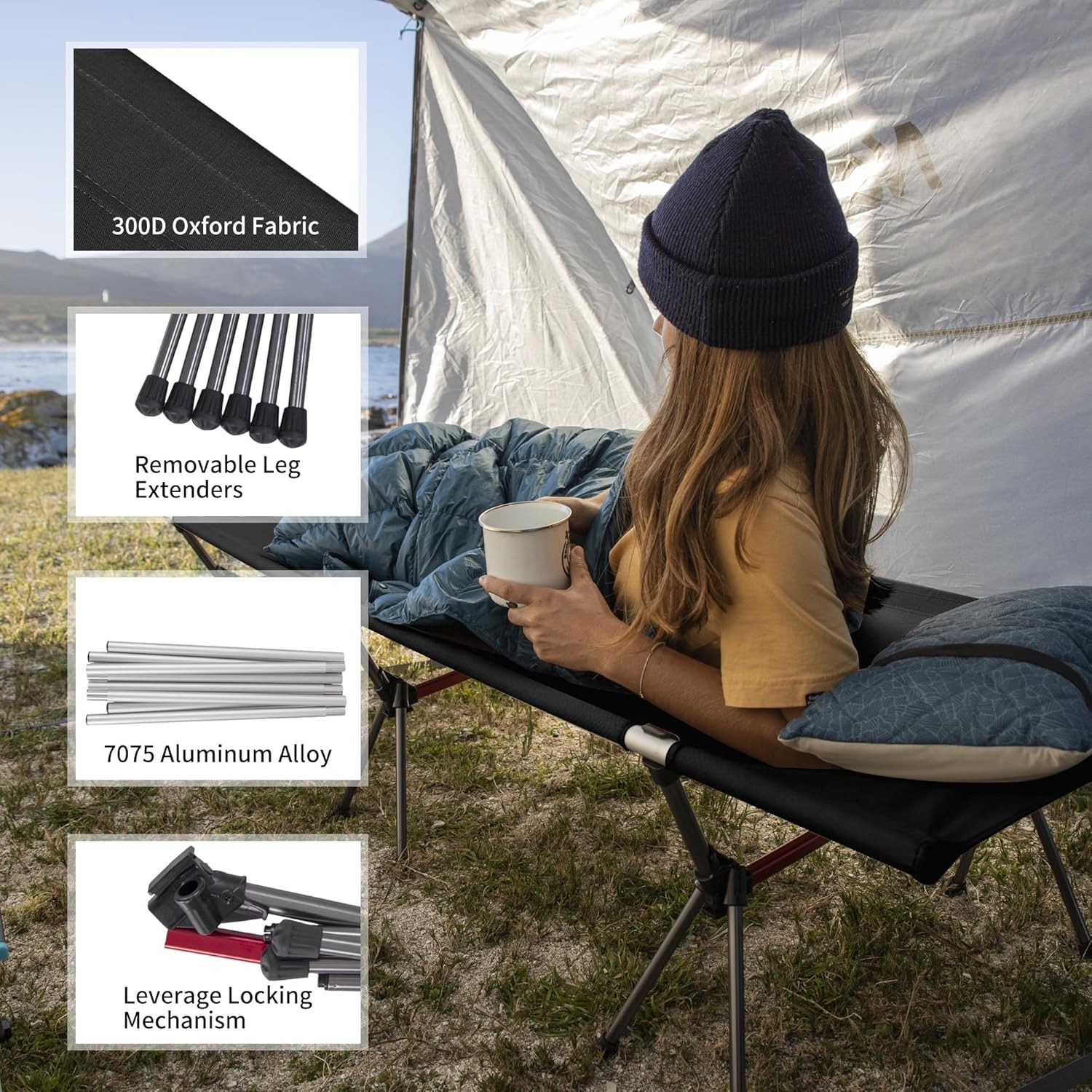 เตียงพับแคมป์ปิ้ง Naturehike ป - Bed Outdoor Camping บทวิจารณ์และราคา