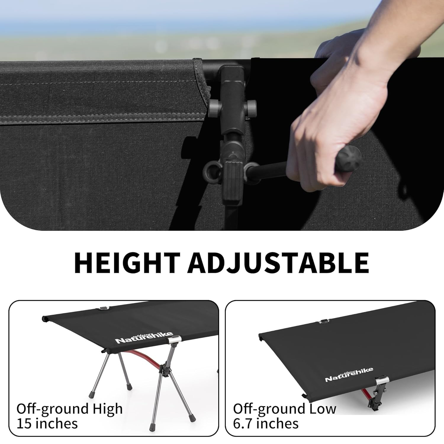 เตียงพับแคมป์ปิ้ง Naturehike ป - Bed Outdoor Camping บทวิจารณ์และราคา
