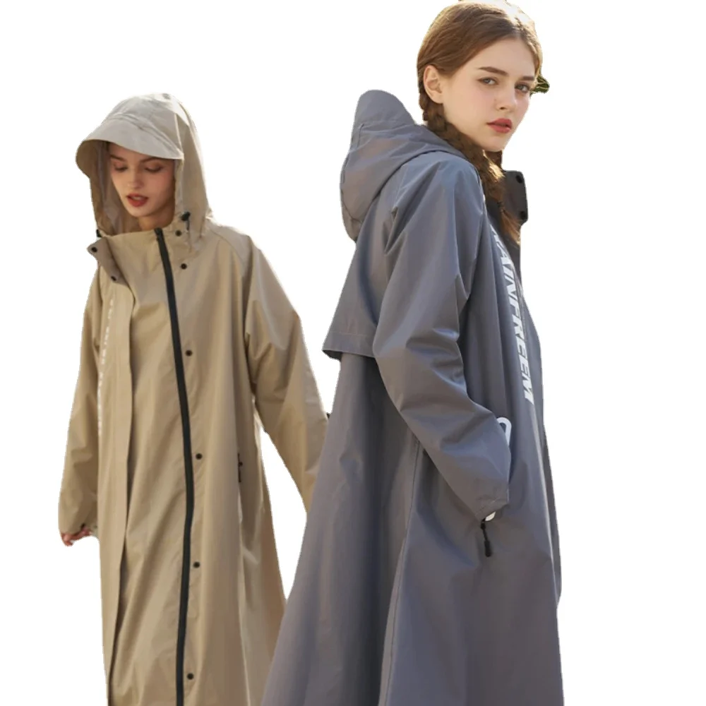 เสื้อกันฝนผ้าไนลอน 190T รุ่นล่ - Camping Rain Poncho บทวิจารณ์และราคา
