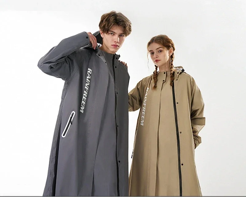 เสื้อกันฝนผ้าไนลอน 190T รุ่นล่ - Camping Rain Poncho บทวิจารณ์และราคา