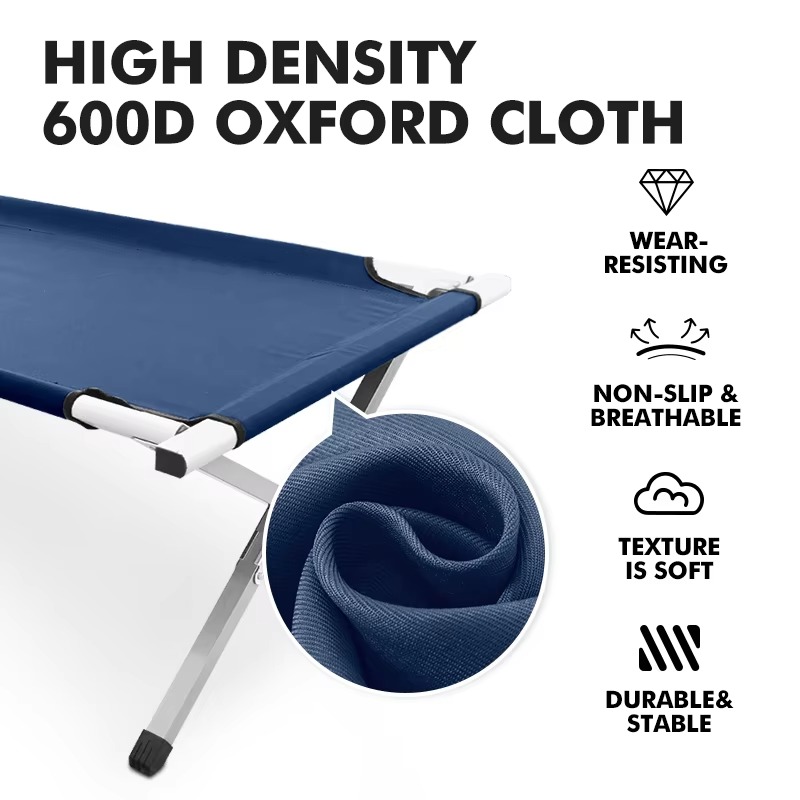 เตียงสนามพับได้ น้ำหนักเบา ทำจ - Bed Outdoor Camping บทวิจารณ์และราคา