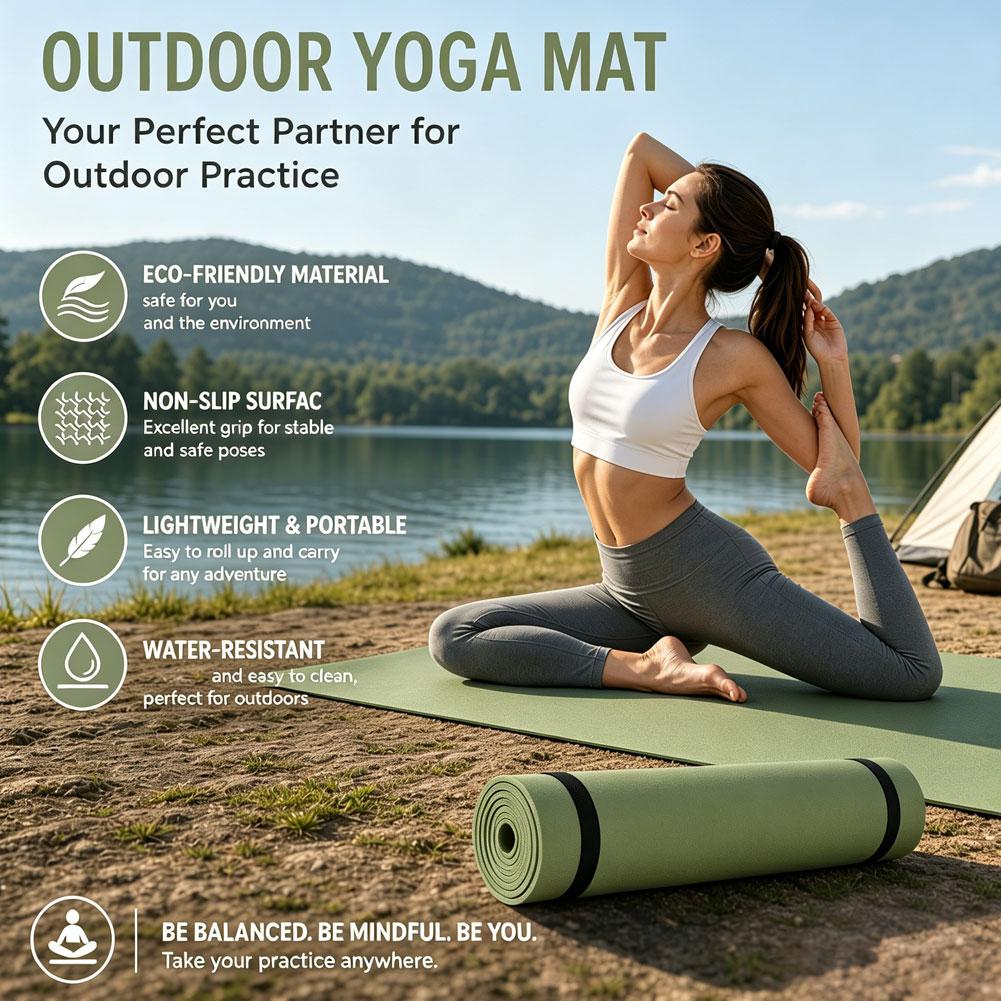 แผ่นรองออกกำลังกายโยคะ EVA ป้อ - Outdoor Camping Rugs บทวิจารณ์และราคา