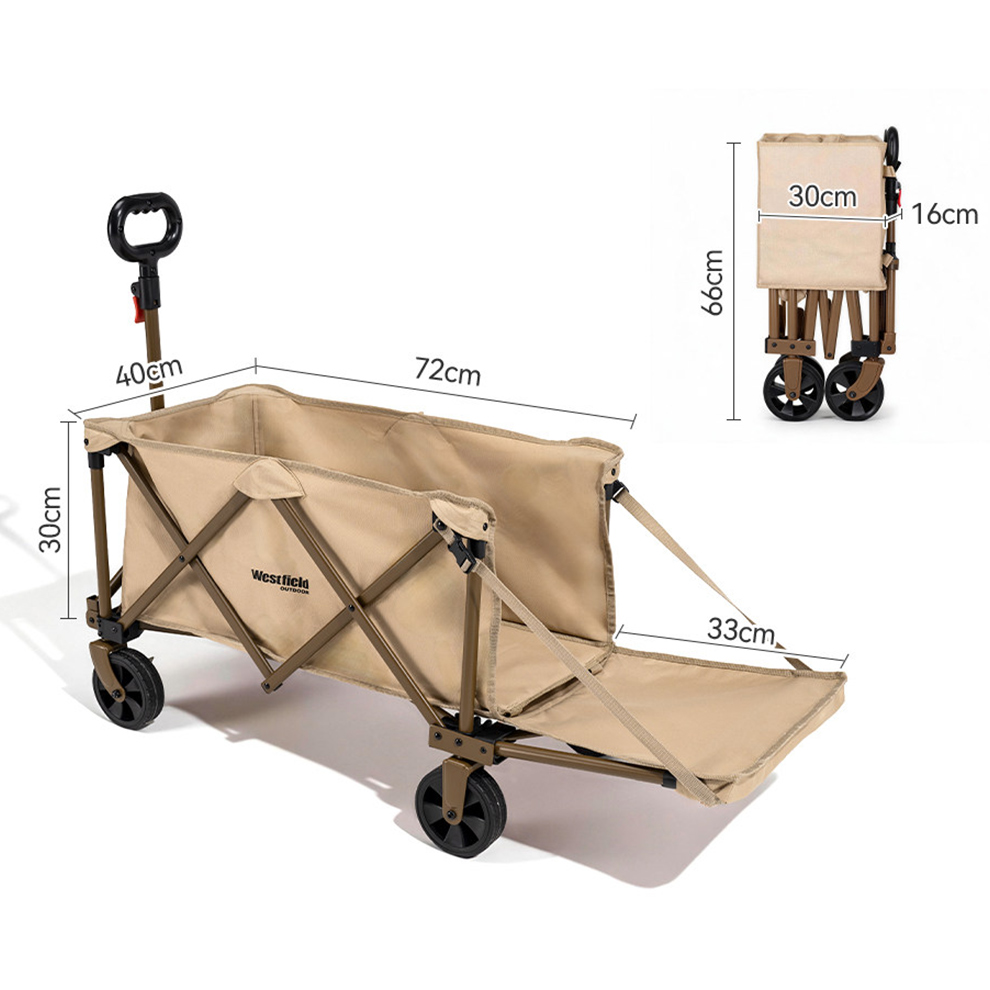 รถเข็นอเนกประสงค์สำหรับตั้งแคม - Outdoor Camping Trolley บทวิจารณ์และราคา