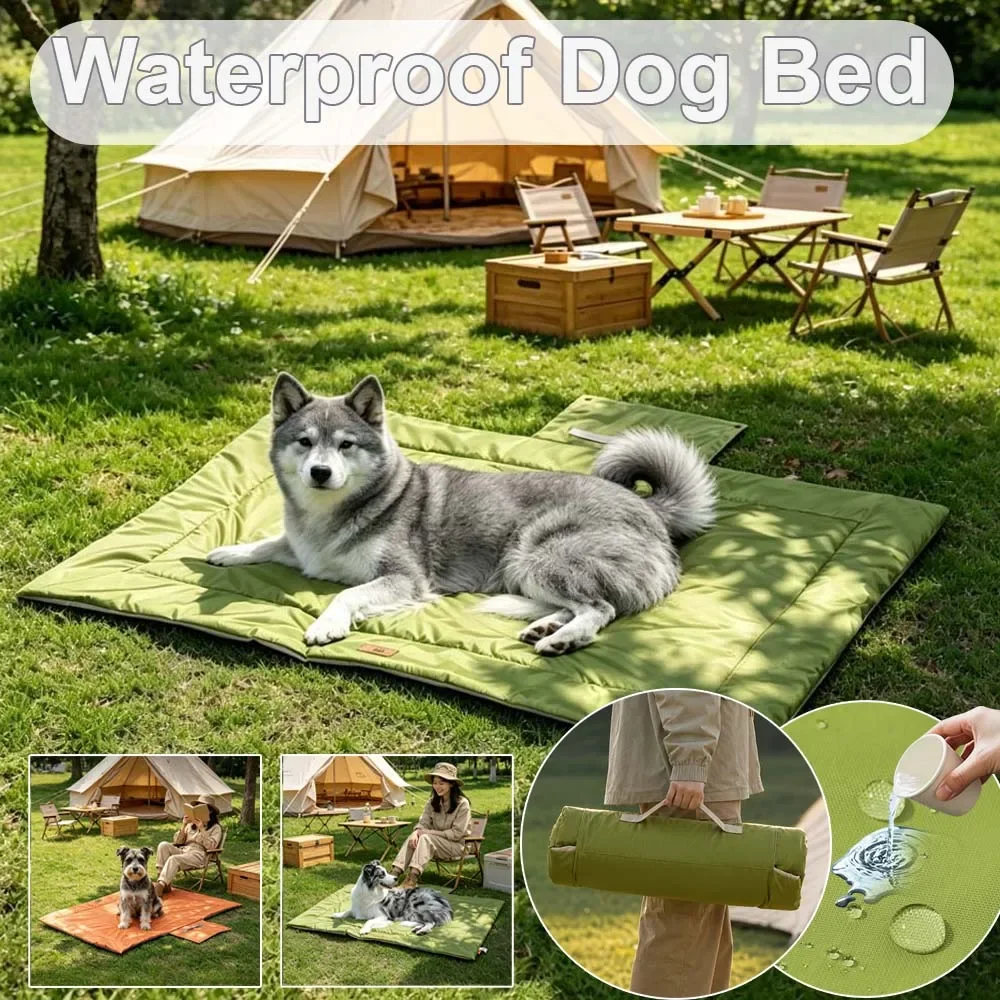 2026 แผ่นรองนอนสัตว์เลี้ยงสำหร - Outdoor Camping Dog Bed บทวิจารณ์และราคา