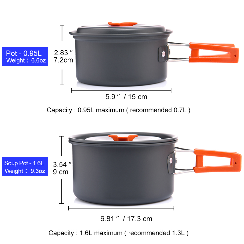Widea เครื่องใช้บนโต๊ะอาหารสำห - Outdoor Camping Dining Set บทวิจารณ์และราคา