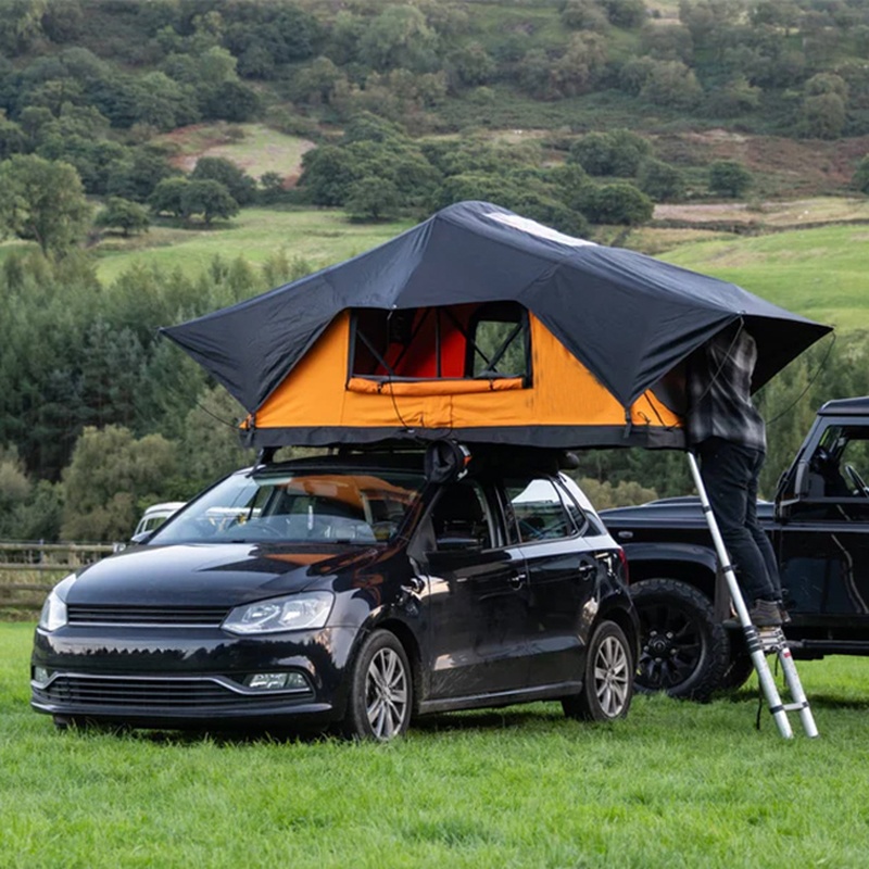 เต็นท์บนหลังคาแบบแข็งคุณภาพสูง - Outdoor Camping Van Tent บทวิจารณ์และราคา