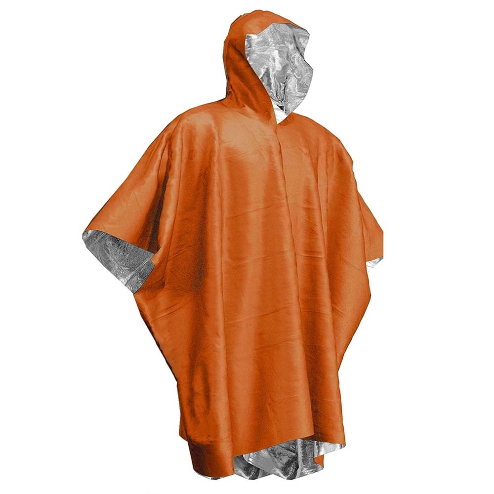 เสื้อกันฝนสำหรับเดินป่าและท่อง - Camping Rain Poncho บทวิจารณ์และราคา